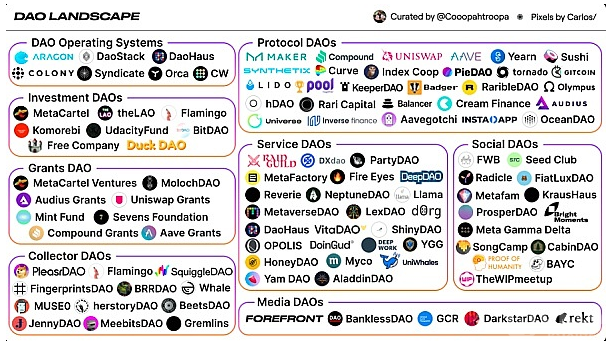 数字方案2022年之 DAO