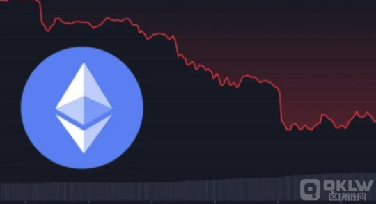 以太坊日内跌超5.00%美国滞涨风险吓退加密市场
