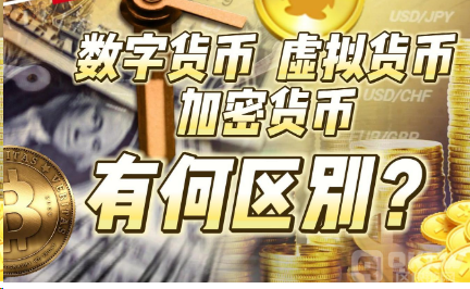 数字货币与加密数字货币的区别及主要种类